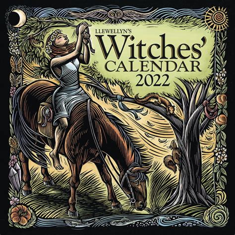 The Witch Calendar 2022: Enhancing Intuition and Psychic Abilities